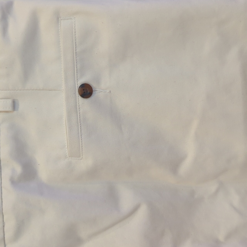 Haggar Men's White Dress Pants - Picture 4 of 6